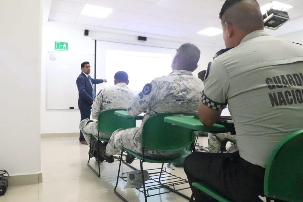 Imparte la FGE a elementos de la Guardia Nacional herramientas para garantizar la integridad de las investigaciones y el acceso a la justicia de las víctimas