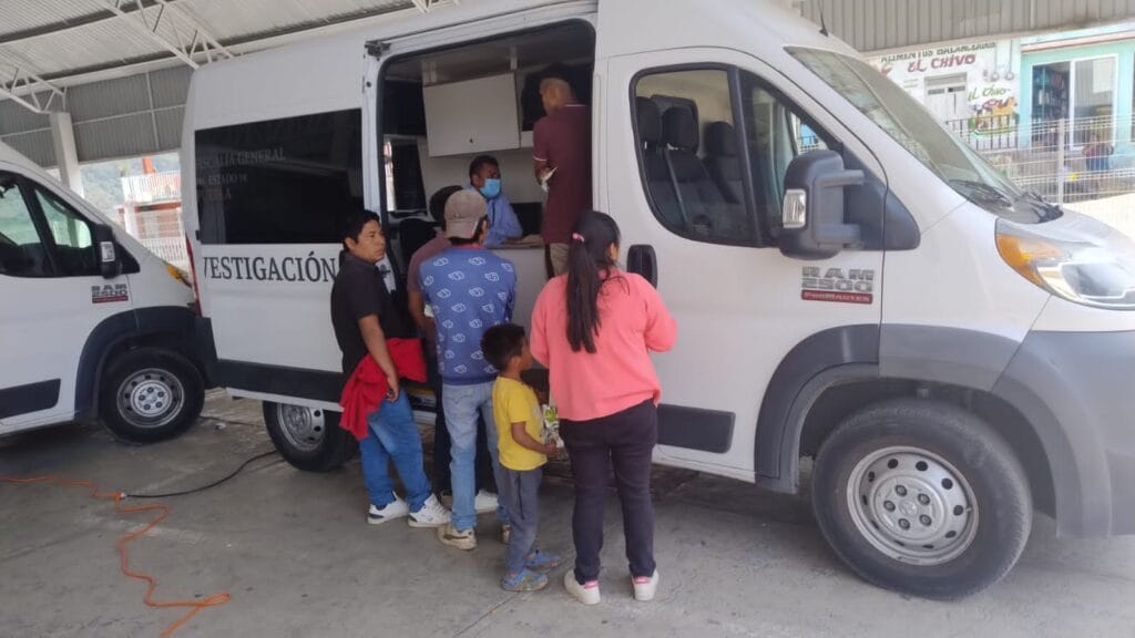 Pondrá en marcha la FGE unidades móviles de expedición de Constancias de No Antecedentes Penales en Tepexi de Rodríguez y Tepeyahualco