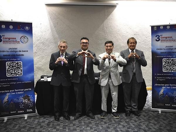Puebla será sede del 3er. Congreso Internacional de Medicina General