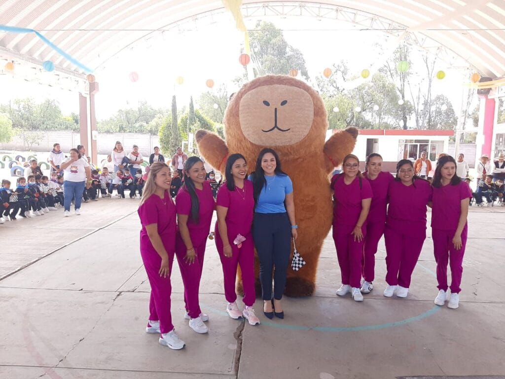 Realizan rally educativo en preescolar para promover valores