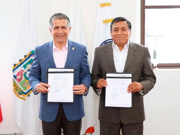 Firma de convenio de colaboración entre CECSNSP y Policía Auxiliar