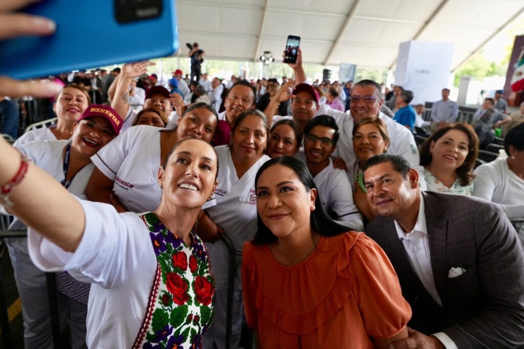 Presidenta Claudia Sheinbaum realiza con éxito su primer fin de semana de la gira nacional dedicada a la salud; visitó el estado de México, Morelos y Puebla