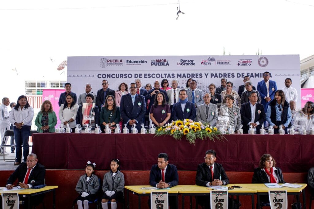 San Andrés Cholula, sede del Concurso Estatal de Escoltas de Madres y Padres de Familia