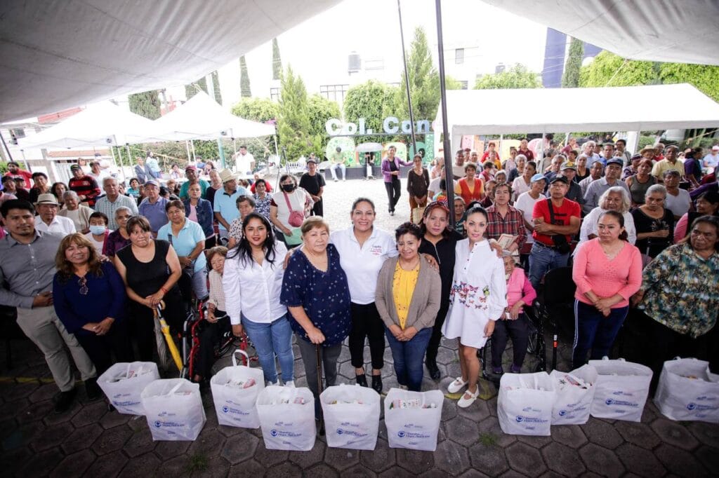 Con gran éxito concluye segunda entrega de apoyos alimentarios en San Andrés Cholula
