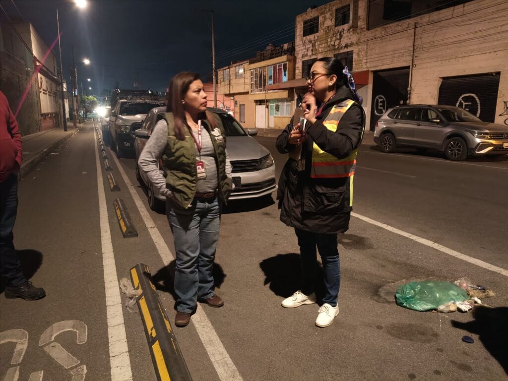 Realiza Contraloría Municipal supervisión nocturna de nuevas luminarias