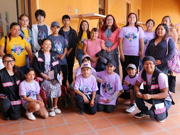 Semilleros creativos de Puebla promueven entornos de paz para niñas, niños y jóvenes