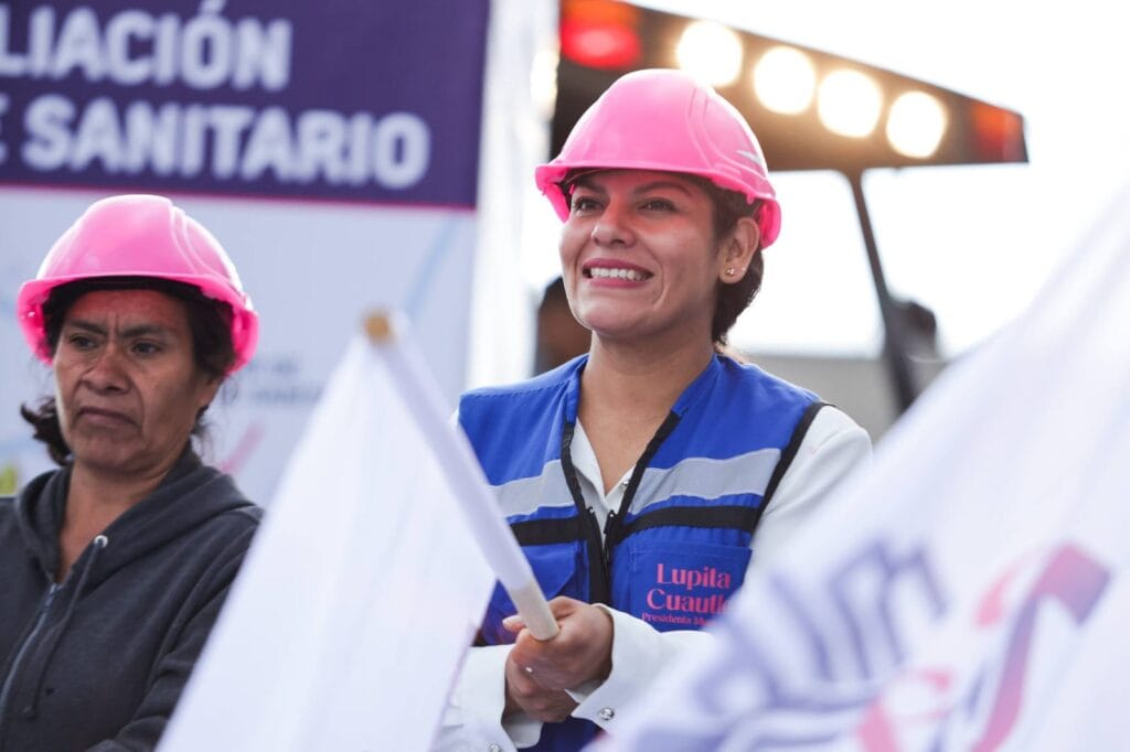 Fortalece Lupita Cuautle infraestructura hidráulica y sanitaria en San Rafael Comac