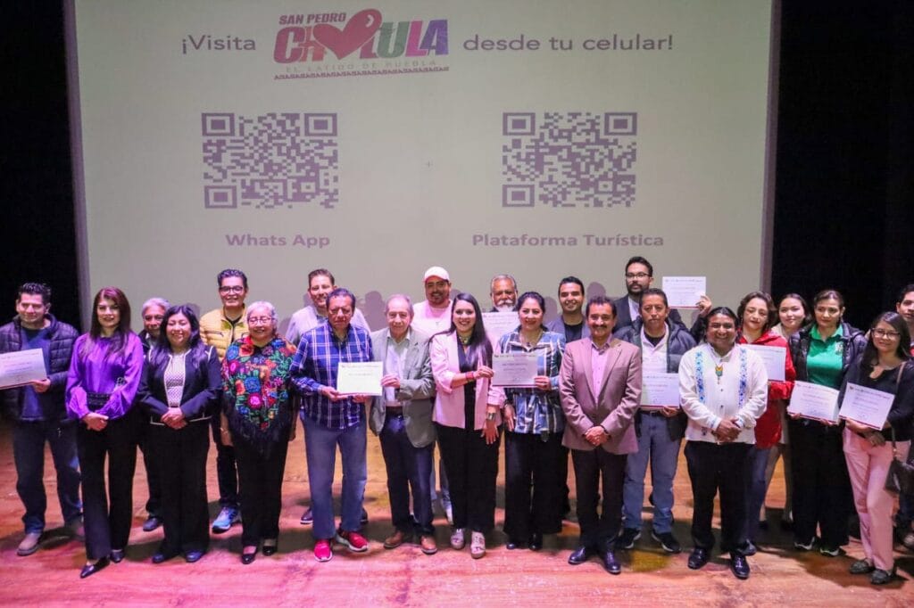 Presenta Tonantzin Fernández la plataforma digital visitcholula.mx